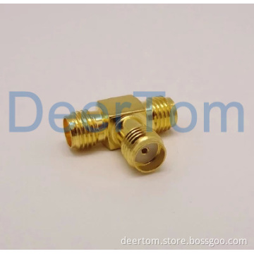 3 ways SMA Female Connector Adaptor Adapter